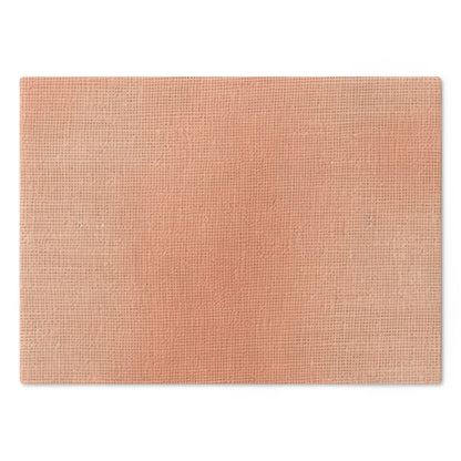 Soft Pink-Orange Peach: Denim-Inspired, Lush Fabric - Cutting Board