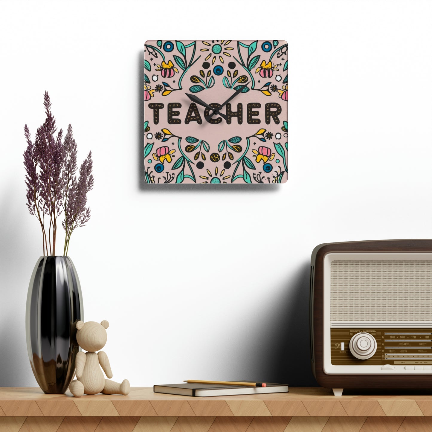 Teacher Class - Acrylic Wall Clock