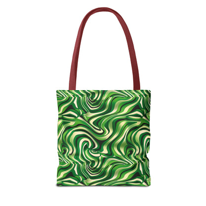 Disco Zebra Green - Tote Bag (AOP)