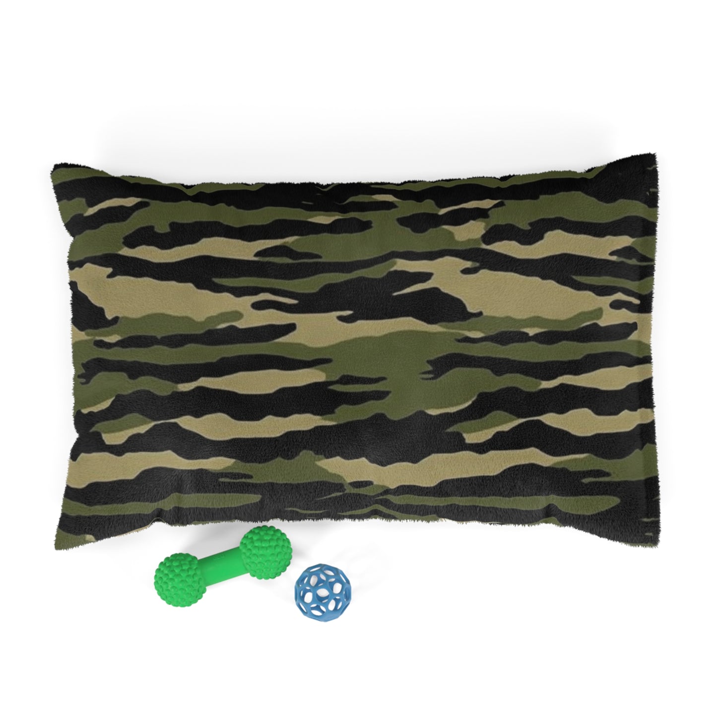 Tiger Stripe Camouflage: Military Style -  Dog & Pet Bed