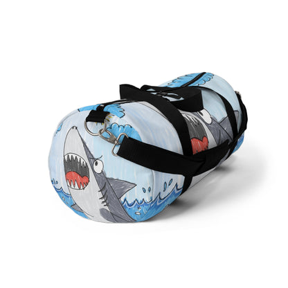 Shark Jaw Teeth Attack Ocean Sea Creature Duffel Bag