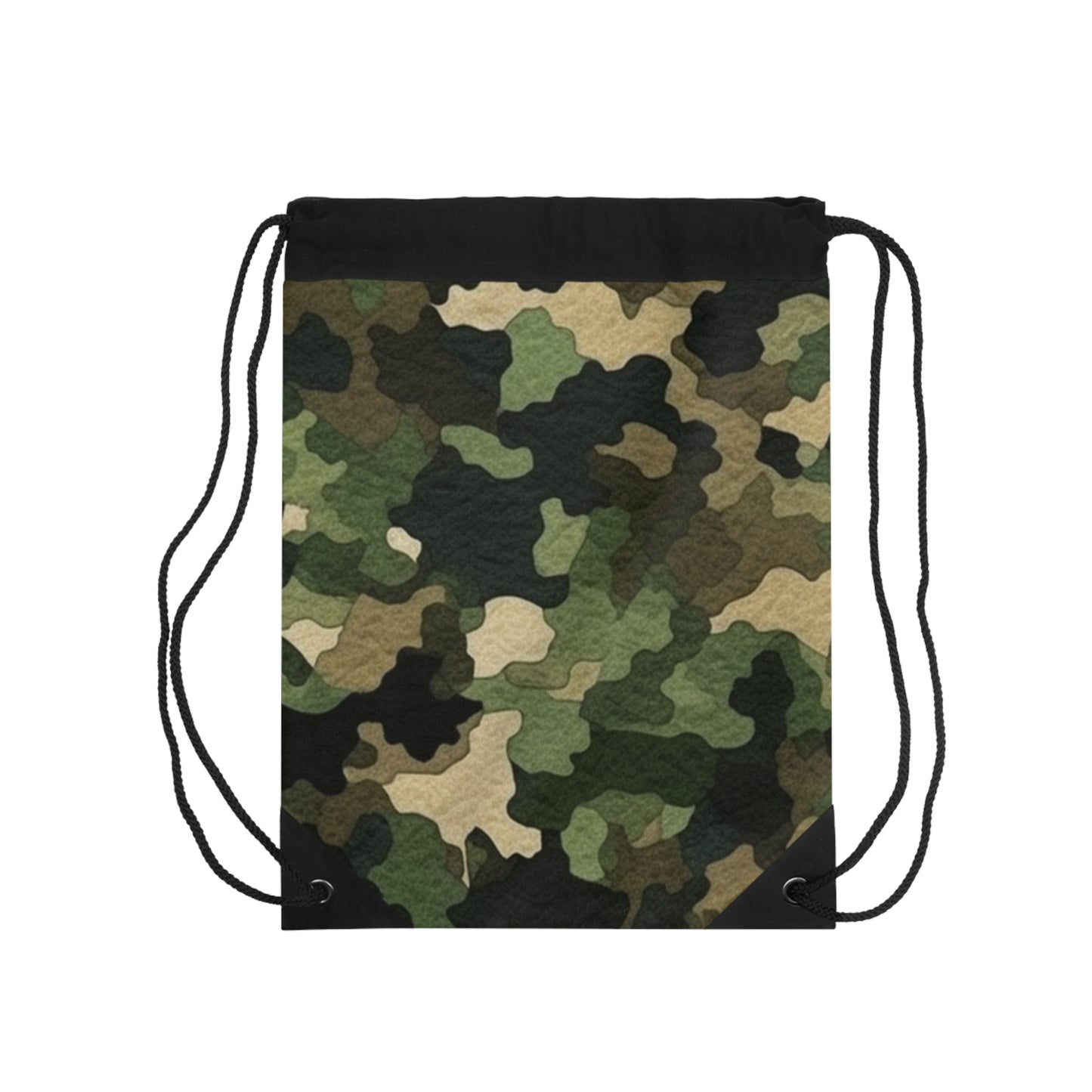 Classic Camo | Camouflage Wrap | Traditional Camo - Drawstring Bag