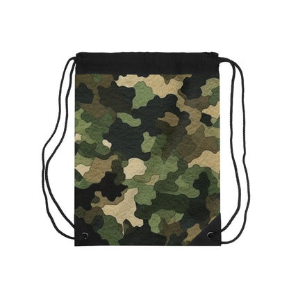 Classic Camo | Camouflage Wrap | Traditional Camo - Drawstring Bag