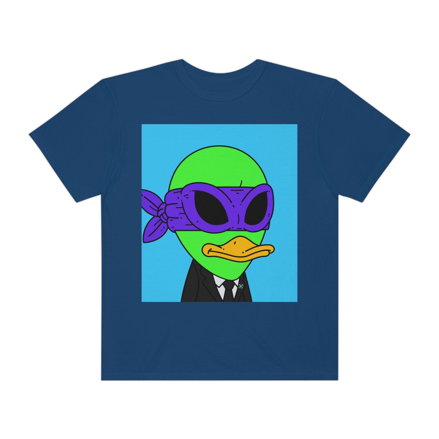 Alien Visitor 751Galactic - Unisex Garment-Dyed T-shirt