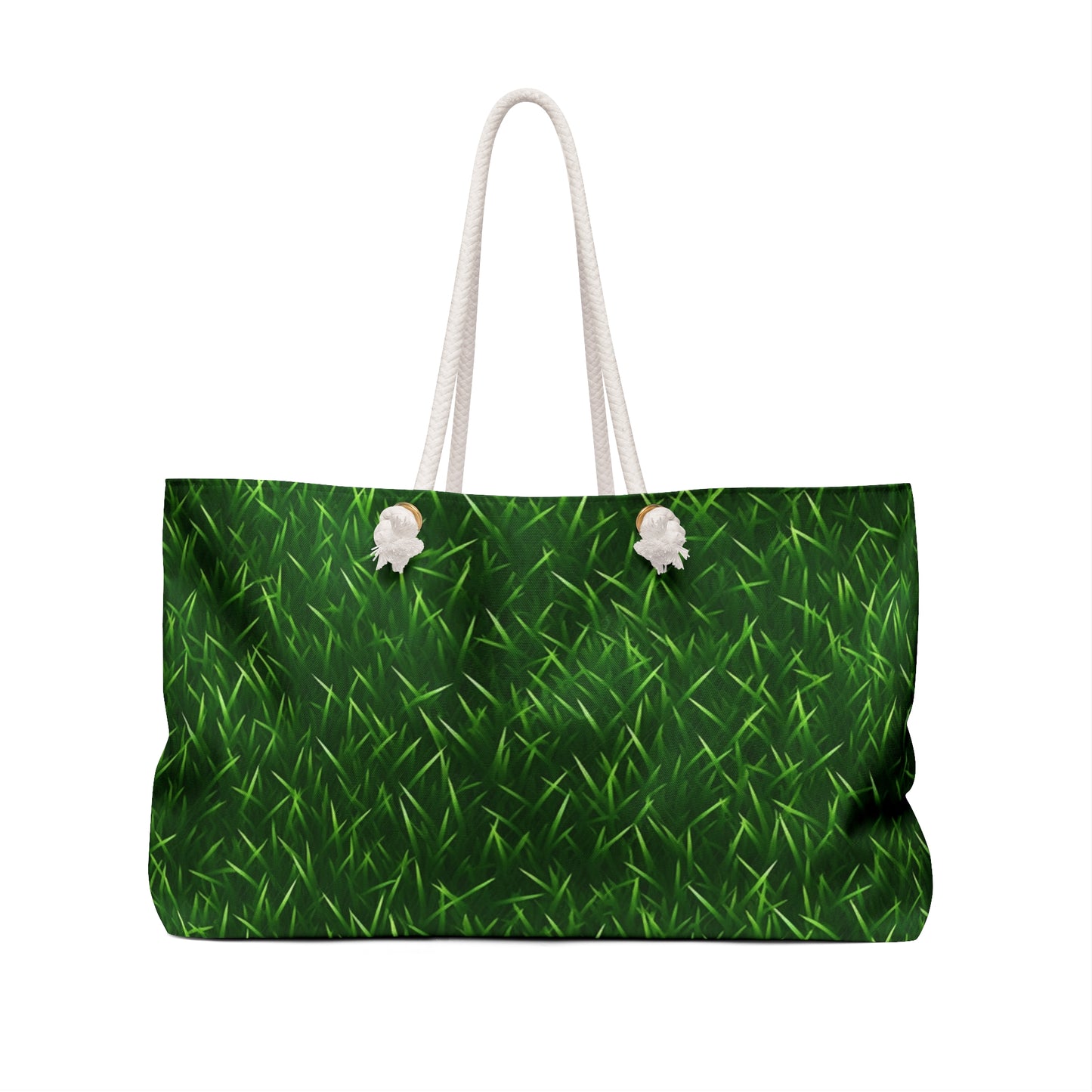 Touch Grass Indoor Style Outdoor Green Artificial Grass Turf - Weekender Bag