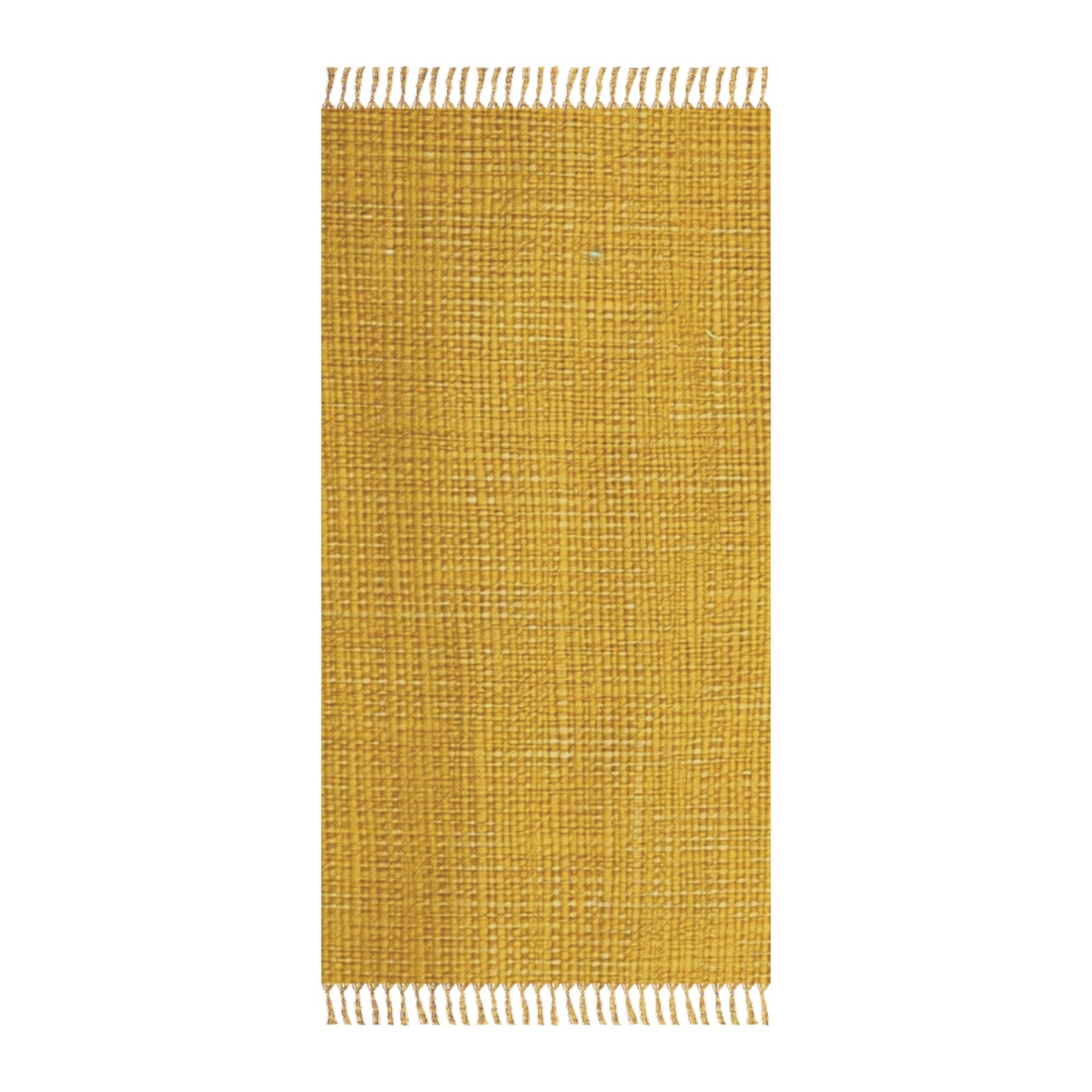 Radiant Sunny Yellow: Denim-Inspired Summer Fabric - Boho Beach Cloth