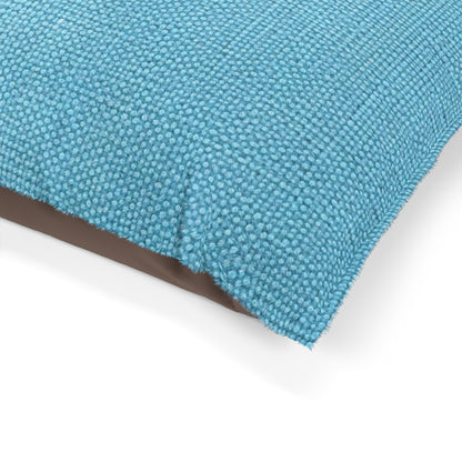 Bright Aqua Teal: Denim-Inspired Refreshing Blue Summer Fabric - Dog & Pet Bed