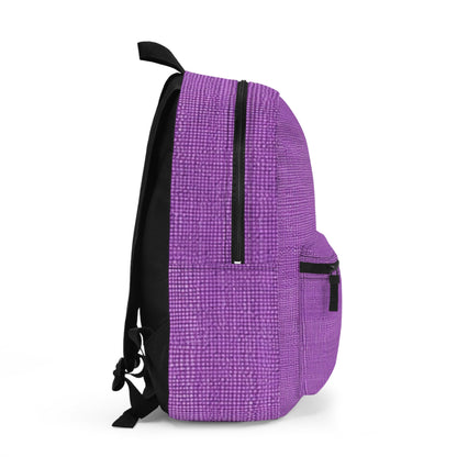 Hyper Iris Orchid Red: Denim-Inspired, Bold Style - Backpack