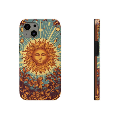 Sun Tarot Card Symbol of Growth, Life, and Radiance - Tough Phone Cases