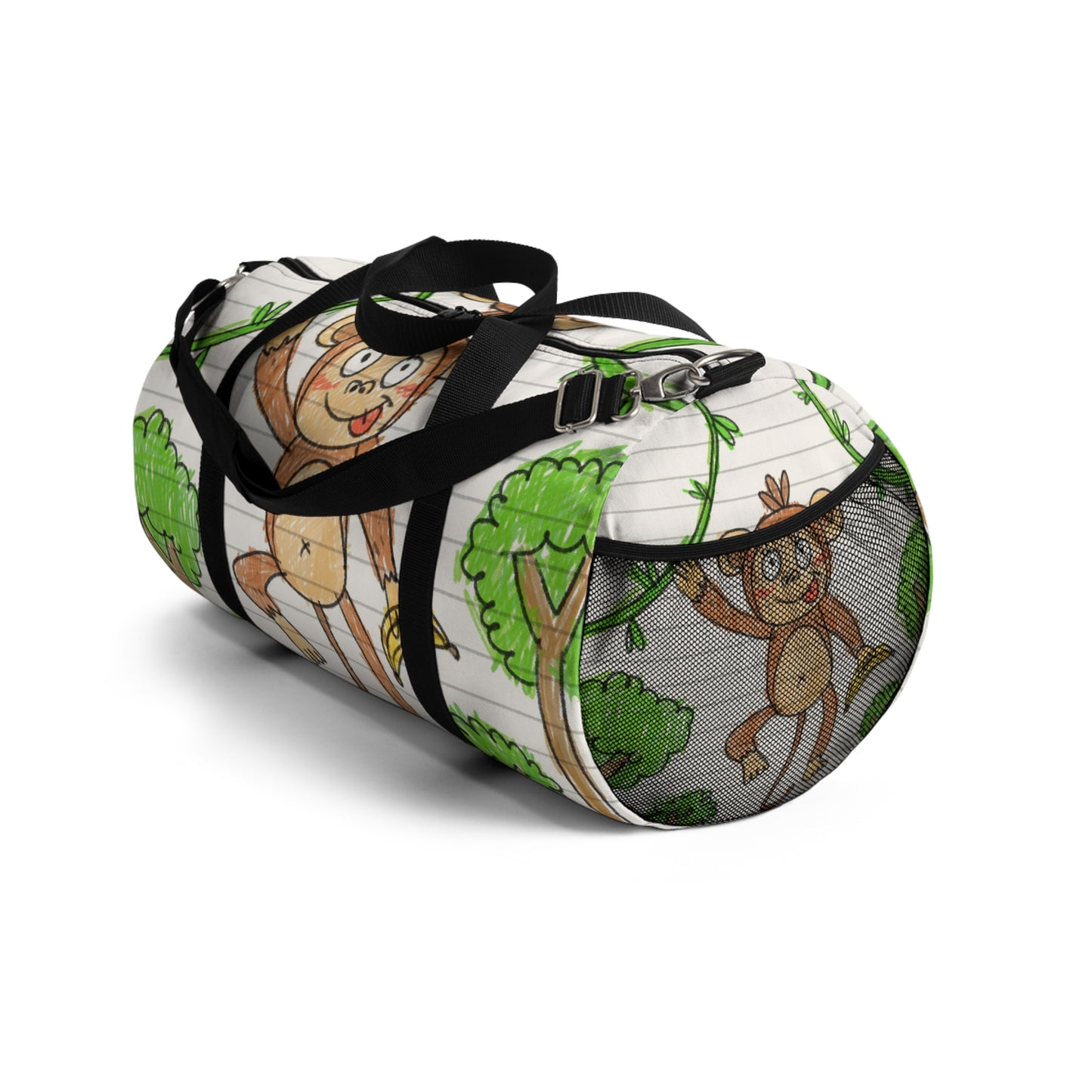 Graphic Monkey - Fun Zoo Clothing for Ape Lovers Duffel Bag