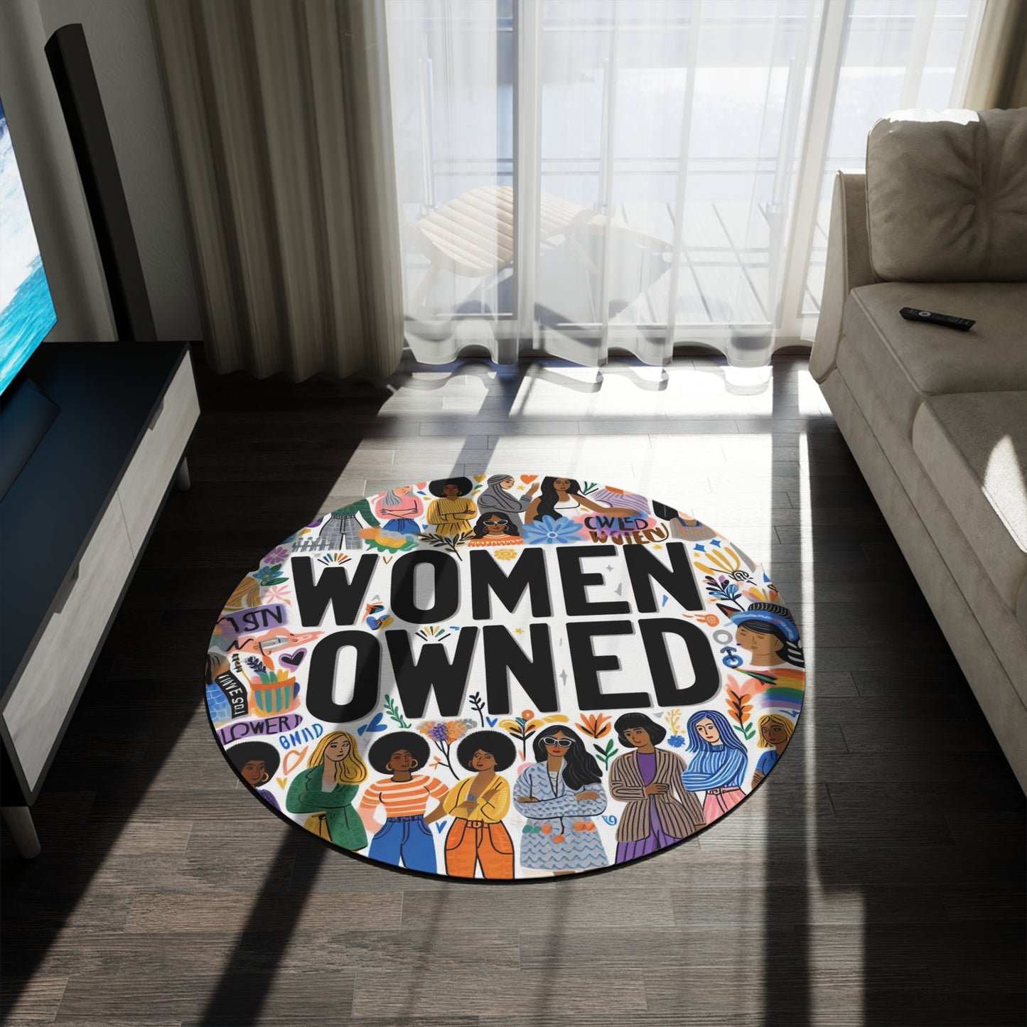 Women Owned - Round Rug