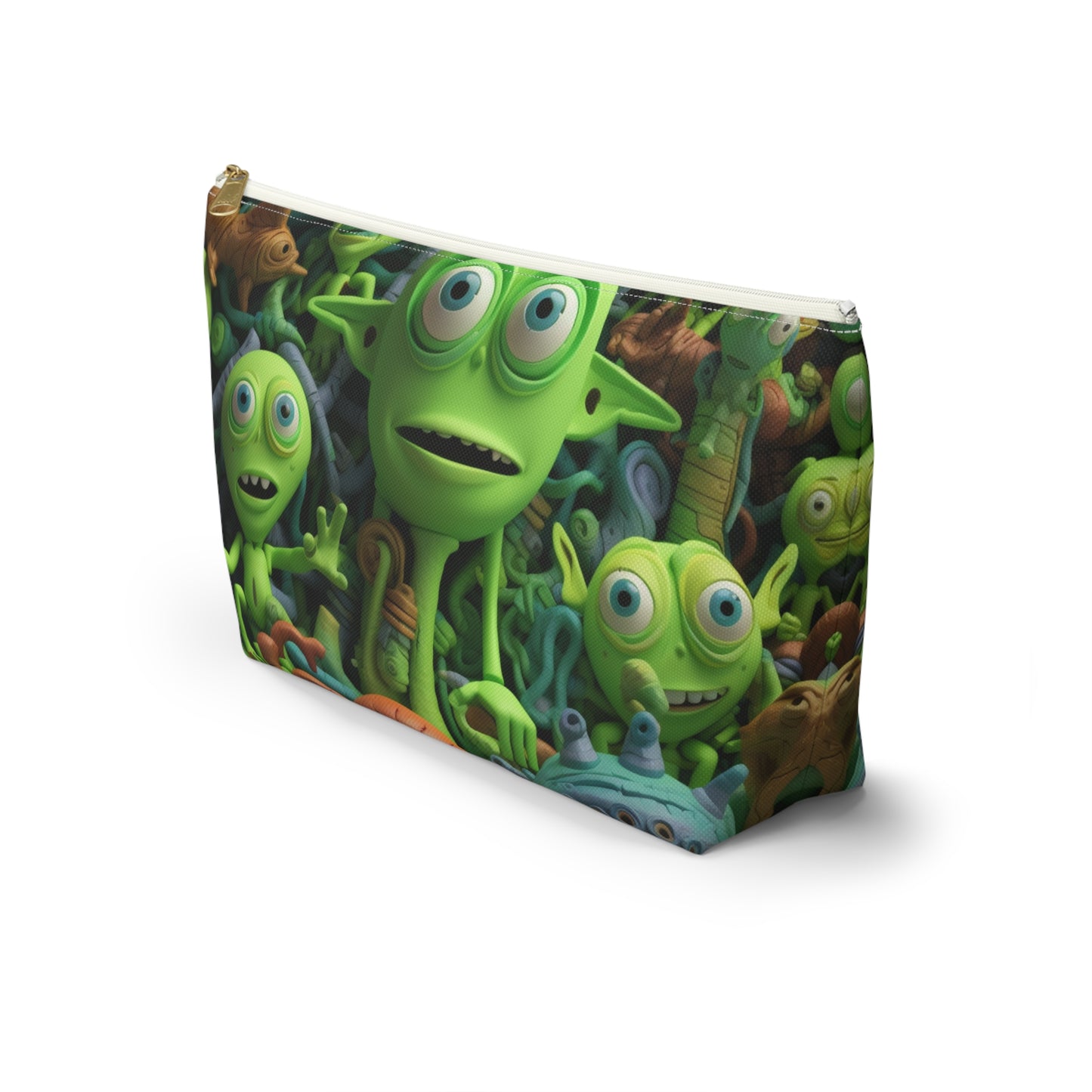 Toy Alien Story Space Character Galactic UFO Anime Cartoon - Accessory Pouch w T-bottom