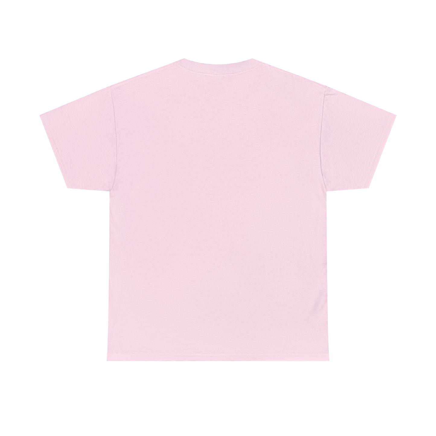 Santa Patch in Pink Christmas - Unisex Heavy Cotton Tee