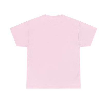 Santa Patch in Pink Christmas - Unisex Heavy Cotton Tee