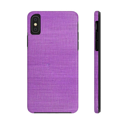 Hyper Iris Orchid Red: Denim-Inspired, Bold Style - Tough Phone Cases