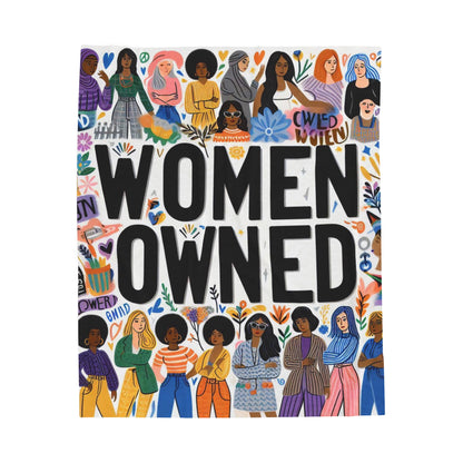 Women Owned - Velveteen Plush Blanket