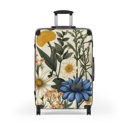 Botanical Illustration Flowers & Plants Design - Suitcase