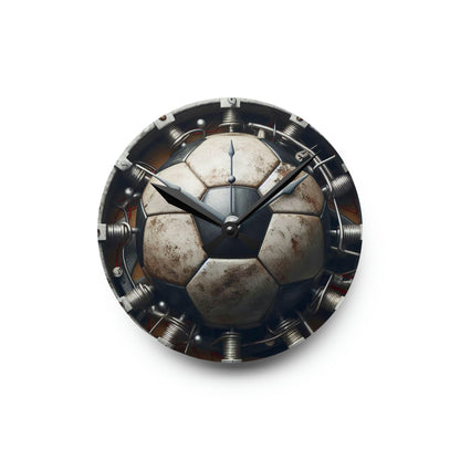 Soccer Football Sport Acrylic Wall Clock