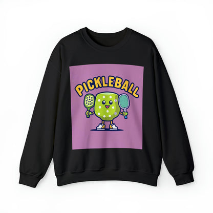 Pickleball Anime kawaii - Gráfico de dibujos animados - Personaje deportivo - Sudadera unisex Heavy Blend™ Crewneck 