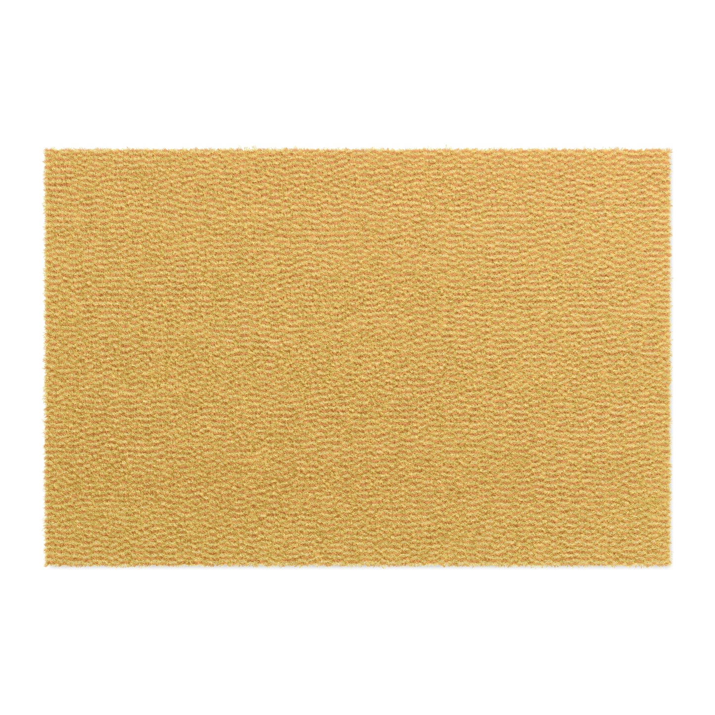 Yellow Classic Door Coir Mat - Grade A Tufted Coir Coconut Fiber