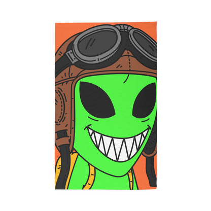 Space Force Aviator Alien Visitor Dobby Rug