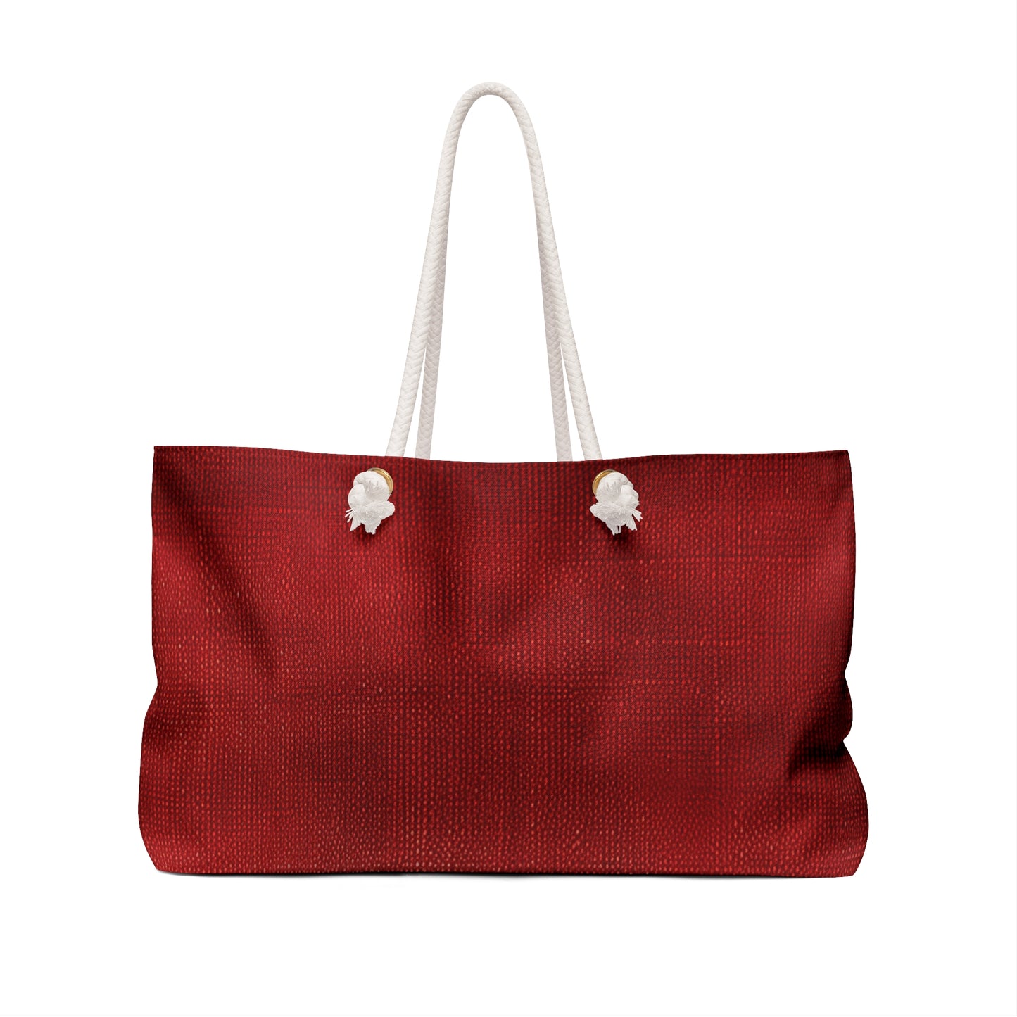 Juicy Red Berry Blast: diseño inspirado en tela vaquera - Bolso de fin de semana