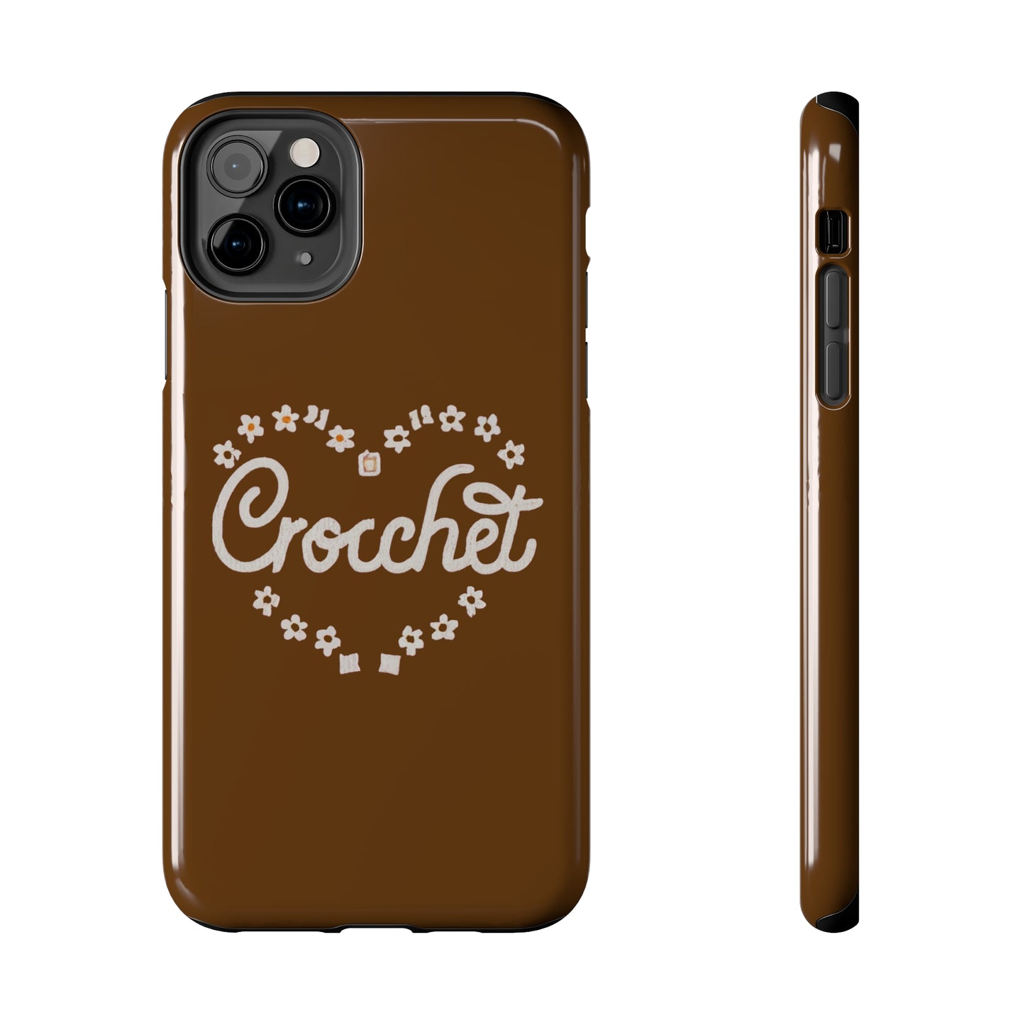 Crochet Heart Hobby Passion Gift Love Design - Tough Phone Cases