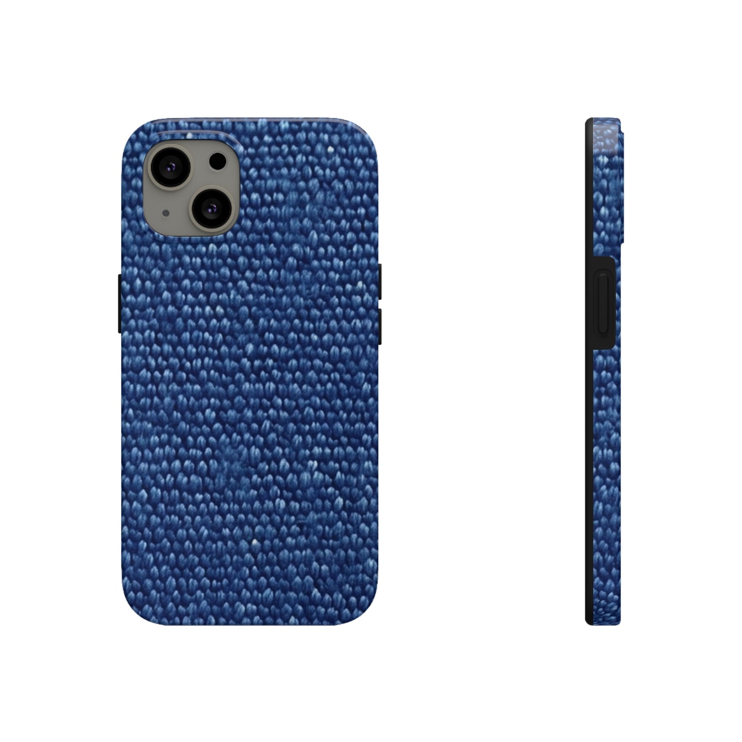 Marine Carpet Outdoor Bass Boat Style Denim Design - Tough Phone Cases