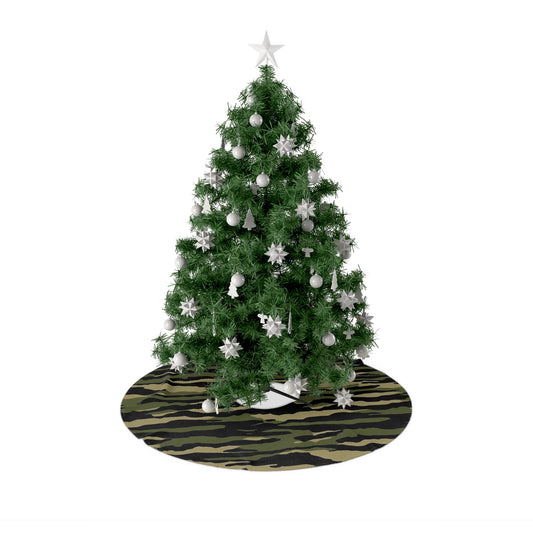 Tiger Stripe Camouflage: Military Style - Christmas Tree Skirts