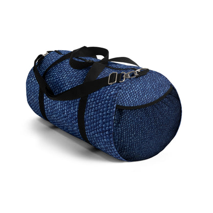 Marine Carpet Outdoor Bass Boat Style Denim Design - Duffel Bag