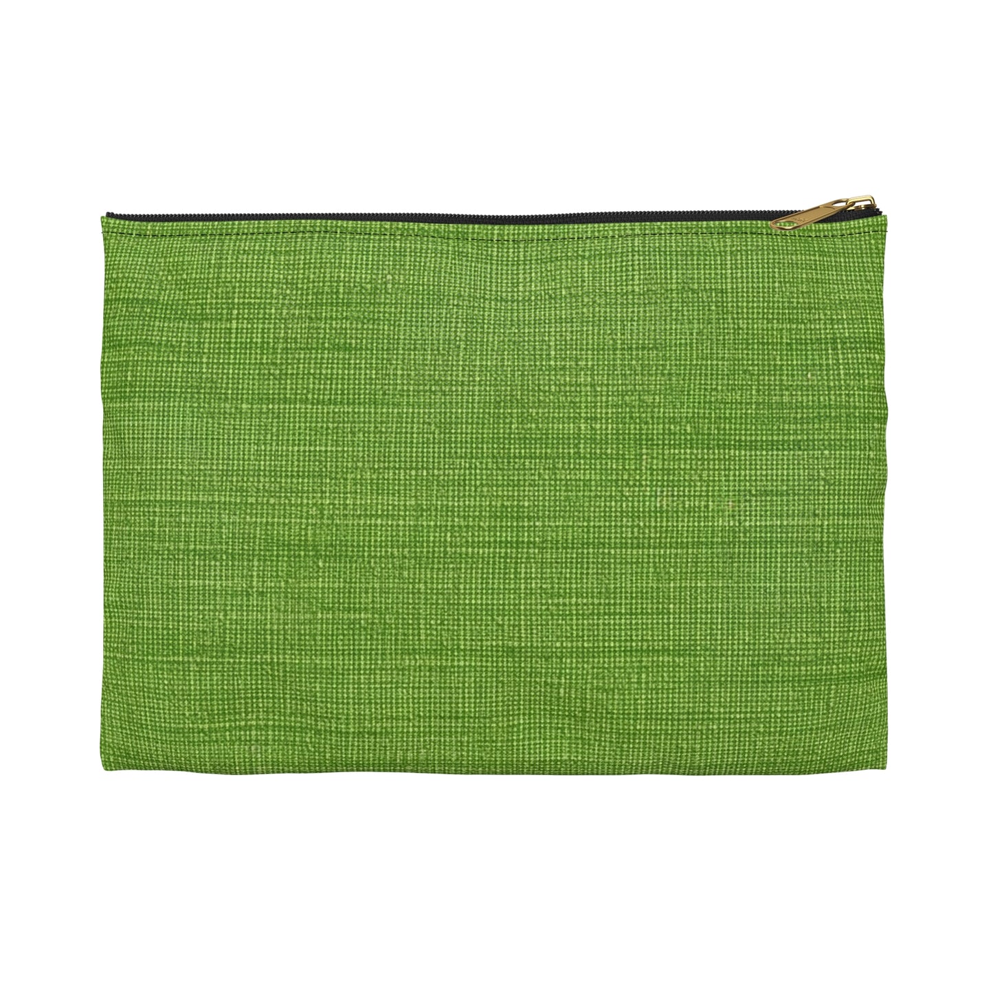 Estilo vaquero verde oliva: tela texturizada y sin costuras - Bolsa para accesorios 