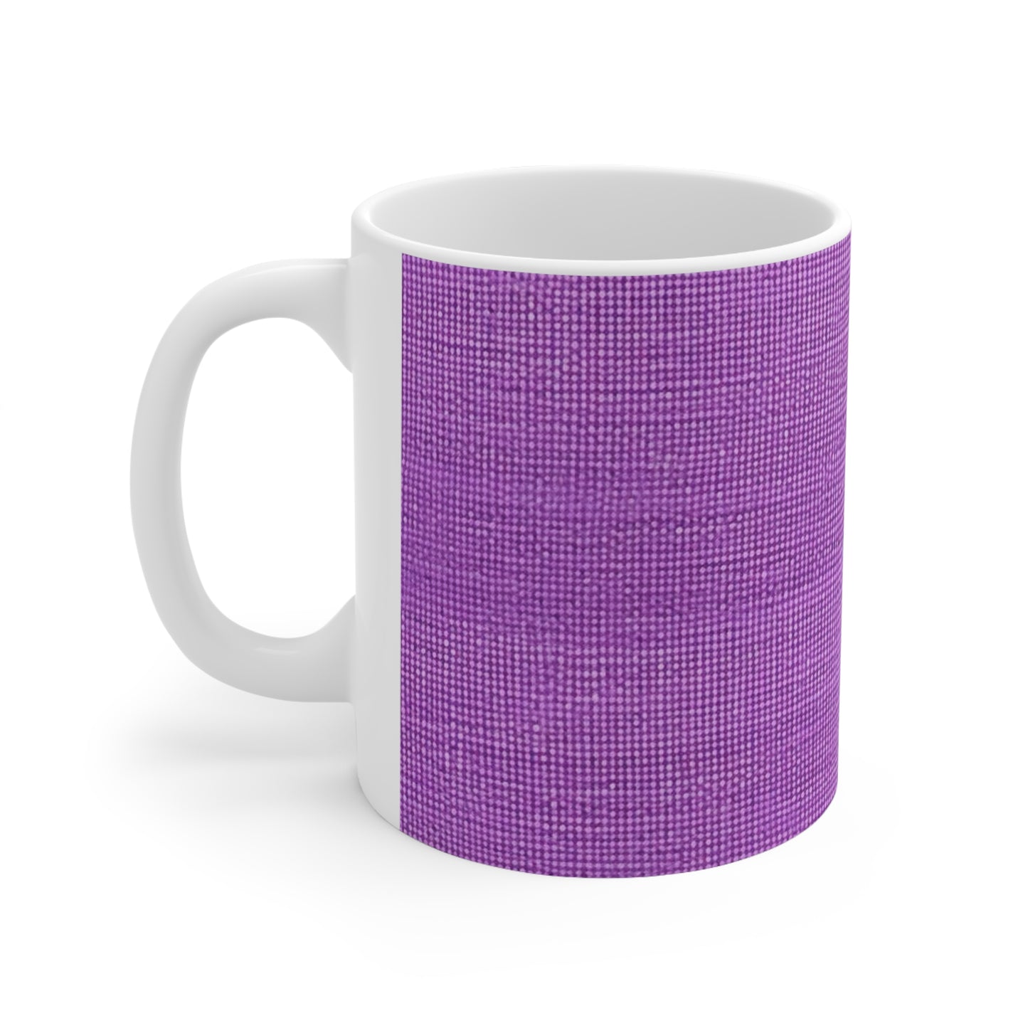 Hyper Iris Orchid Red: Denim-Inspired, Bold Style - Ceramic Mug 11oz