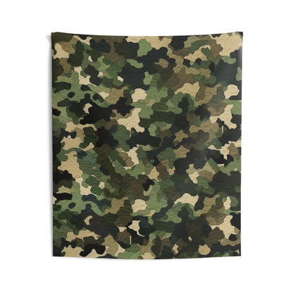 Classic Camo | Camouflage Wrap | Traditional Camo - Indoor Wall Tapestries