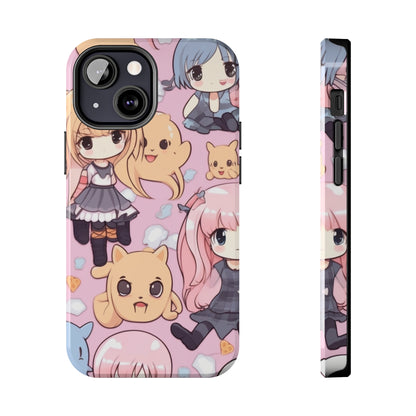 Kawaii Anime Girls: Cute and Adorable Manga Inspired Design - Tough Phone Cases