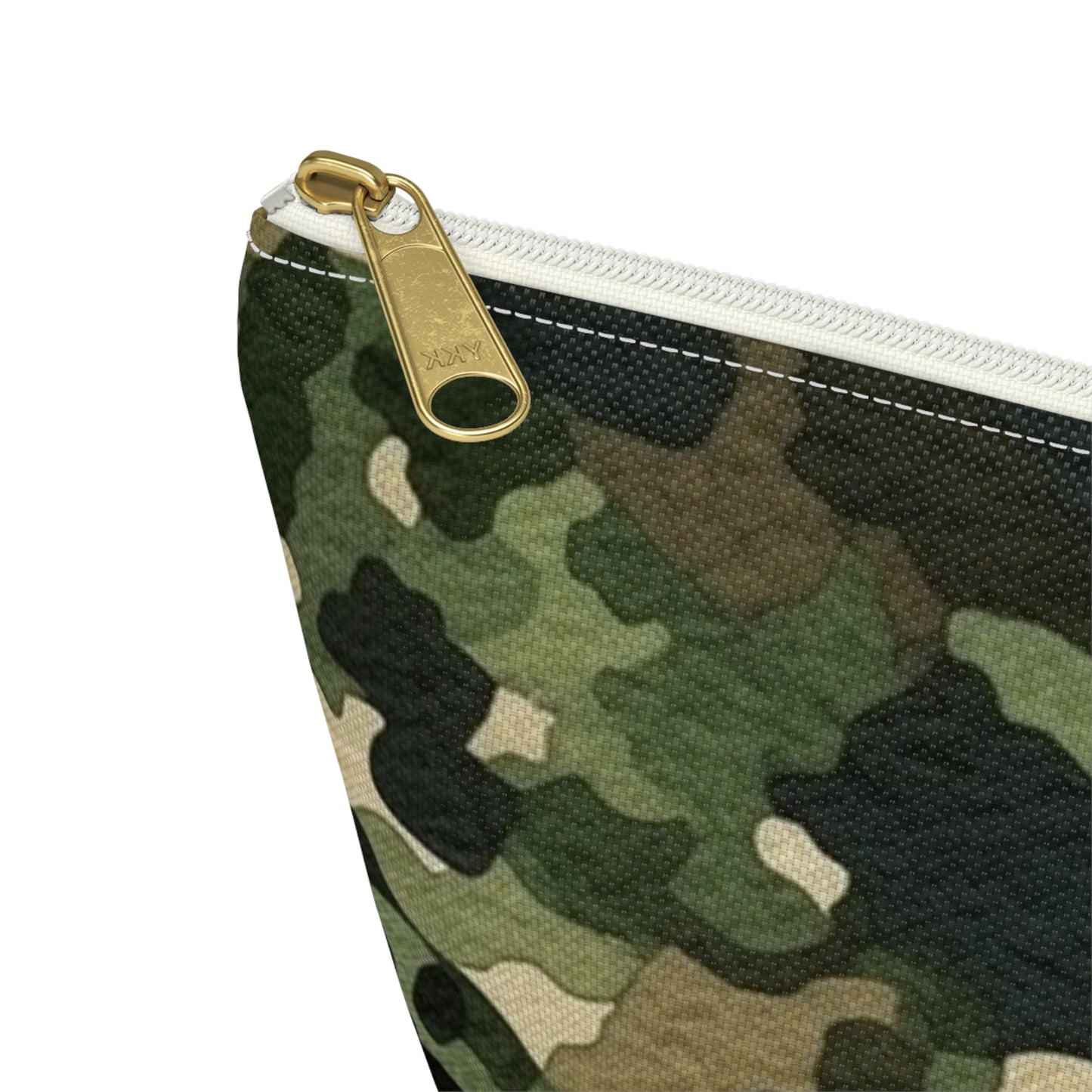 Classic Camo | Camouflage Wrap | Traditional Camo - Accessory Pouch w T-bottom