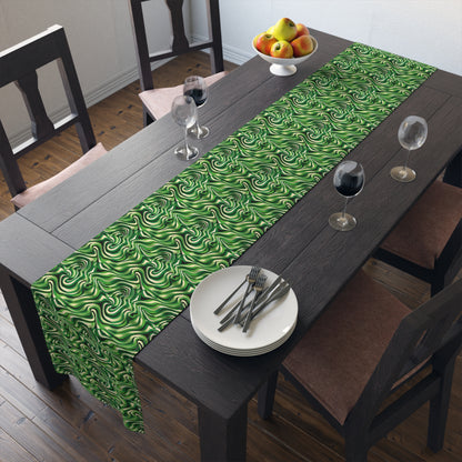 Disco Zebra Green - Table Runner (Cotton, Poly)