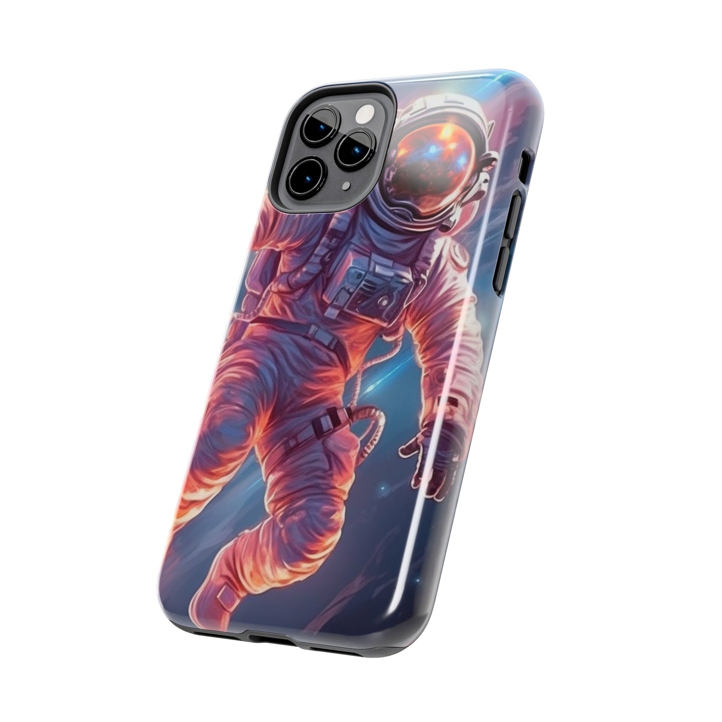 Astronaut Outer Space - Galaxy Starfield Art - Tough Phone Cases