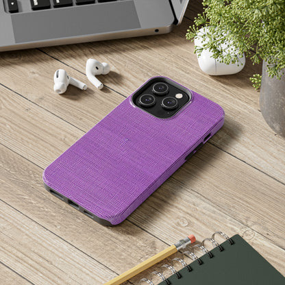 Hyper Iris Orchid Red: Denim-Inspired, Bold Style - Tough Phone Cases