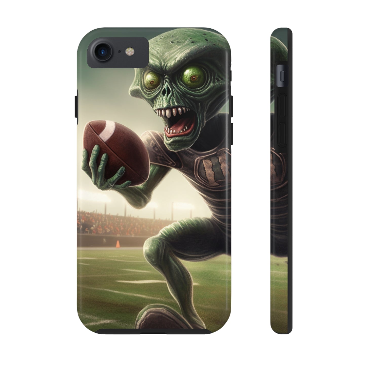 Alien Football Space Sport Game Stadium Athlete Galaxy Player - Tough Phone Cases