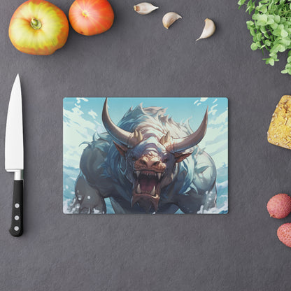 Bull Shark Fusion: Water Fantasy - Hybrid Ocean Marine Animal - Cutting Board