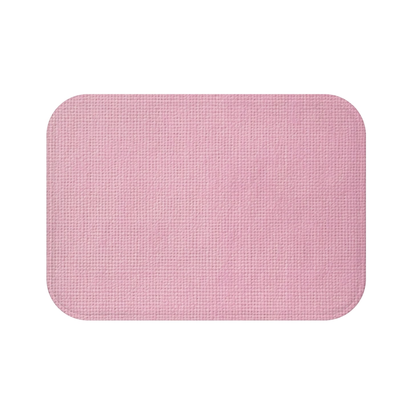 Blushing Garment Dye Pink: Denim-Inspired, Soft-Toned Fabric - Bath Mat