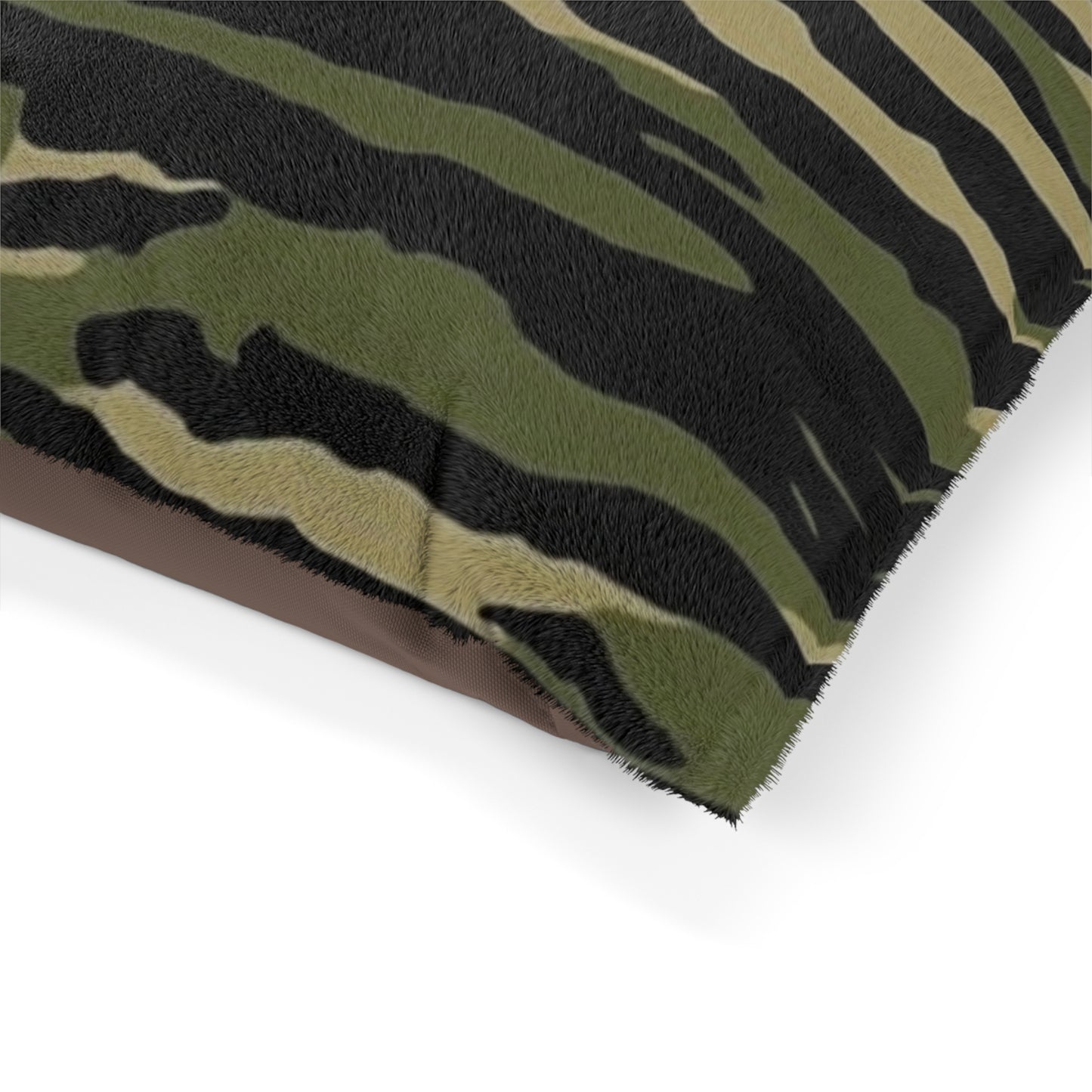 Tiger Stripe Camouflage: Military Style -  Dog & Pet Bed