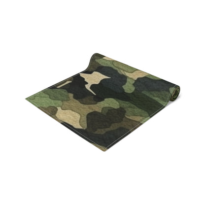 Classic Camo | Camouflage Wrap | Traditional Camo - Table Runner (Cotton, Poly)