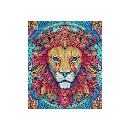 Astrological Leo - Cosmic Zodiac Constellation, Lion Symbol Art - Crushed Velvet Blanket