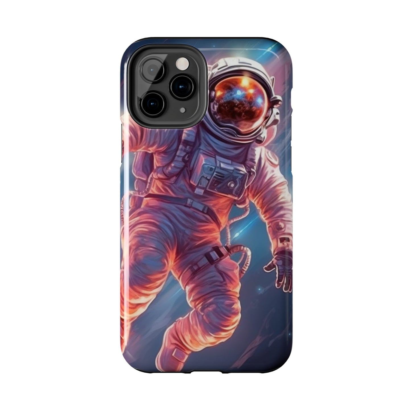 Astronaut Outer Space - Galaxy Starfield Art - Tough Phone Cases