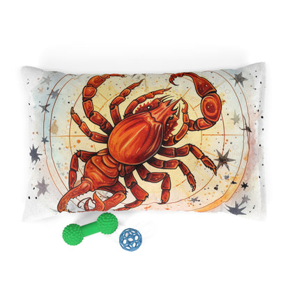 Prickly Scorpio Astrology - Sharp Zodiac Scorpion Celestial Horoscope - Pet Bed