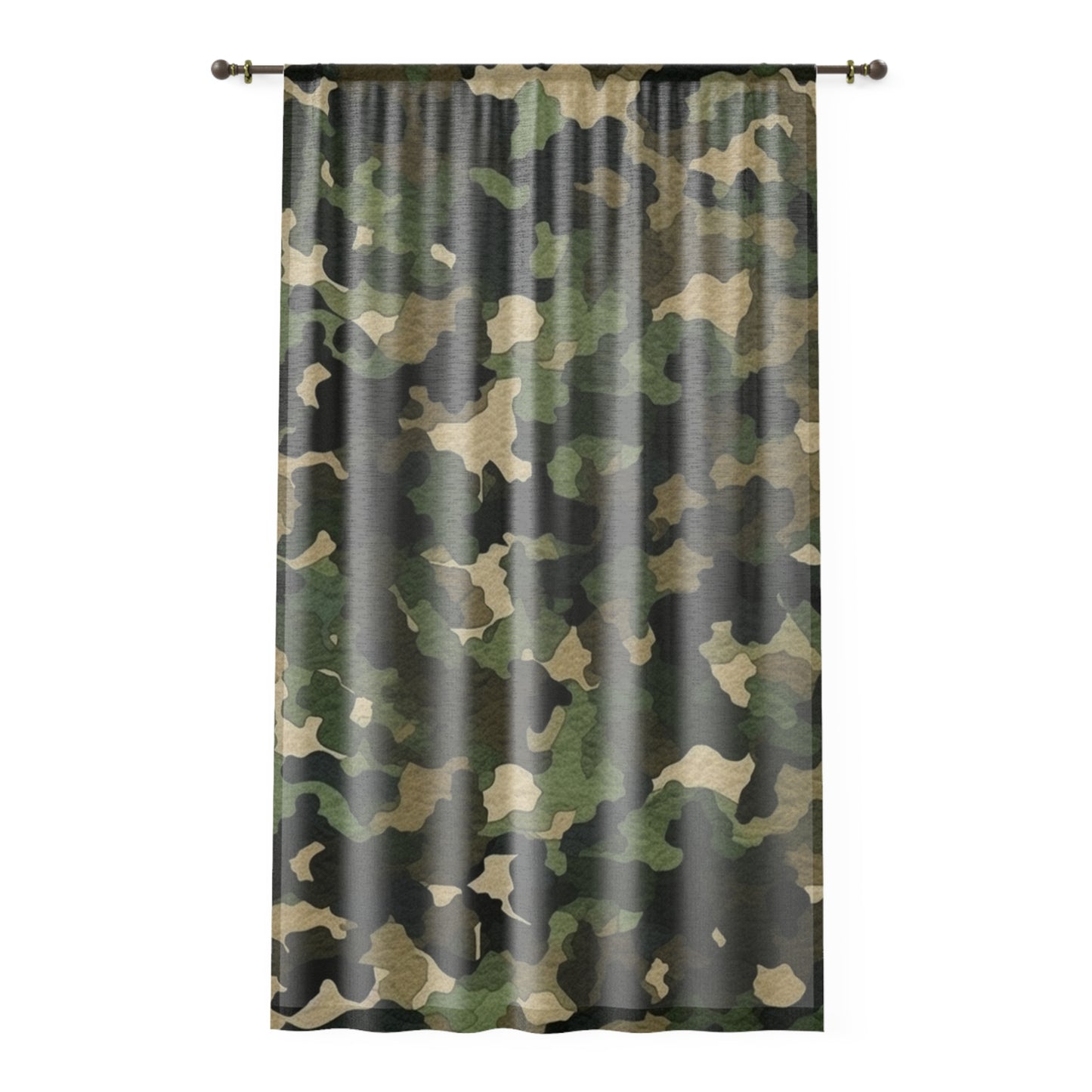 Camuflaje clásico | Envoltura de camuflaje | Camuflaje tradicional - Cortina de ventana