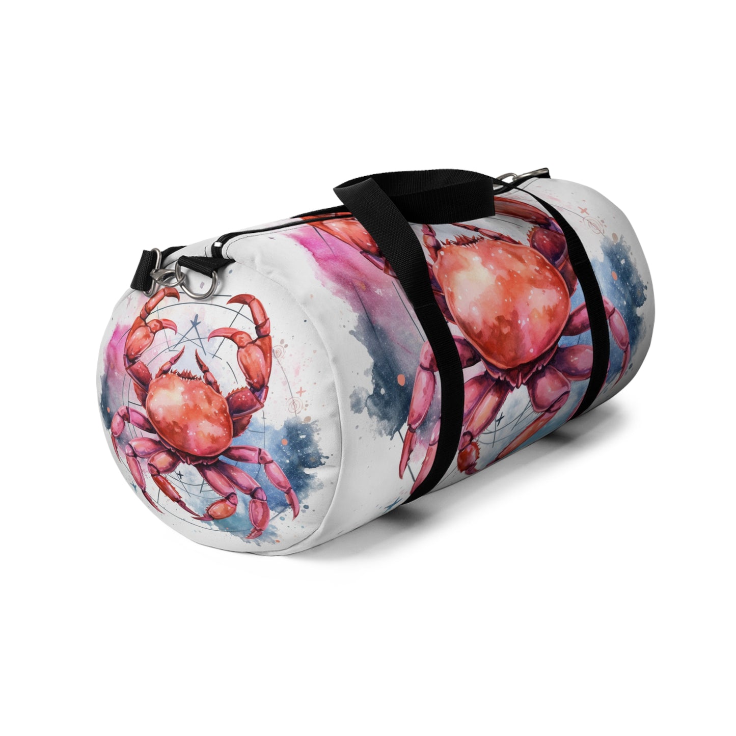 Cancer Star Sign - Elegant Zodiac Astrology - Duffel Bag