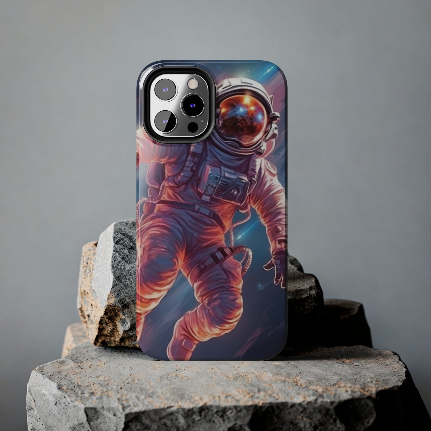 Astronaut Outer Space - Galaxy Starfield Art - Tough Phone Cases