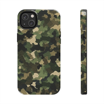 Camuflaje clásico | Envoltura de camuflaje | Camuflaje tradicional: fundas resistentes para teléfonos